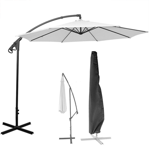 NEW Parasol Umbrella Cover Waterproof Dustproof Cantilever Outdoor Garden Patio Umbrella Shield ► Photo 1/6