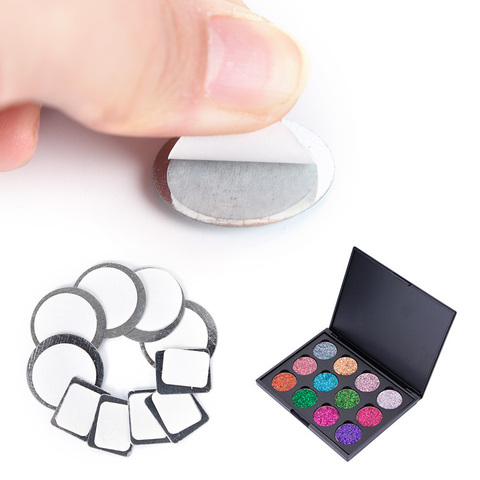 20X Round Rectangle Magnetic Eyeshadow Palette Tightly Metal Stickers For Eyeshadow To Hold ► Photo 1/6
