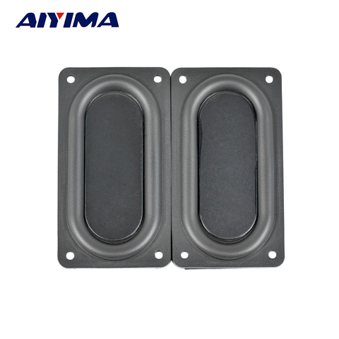 AIYIMA 2Pcs 5090 Bass Film Vibration Board 9050 Stainless Steel Plate Speaker Passive Film Vibrating Diaphragm DIY ► Photo 1/6