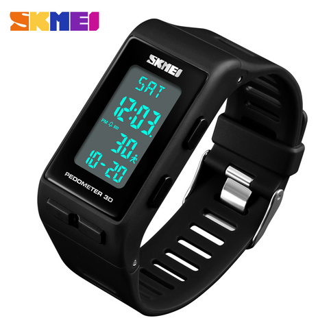 SKMEI Brand Mens Sports Watches Top Brand Luxury Pedometer Calorie Digital Watch Waterproof LED Electronic Wrist Watch Clock Men ► Photo 1/6