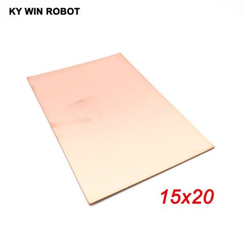 1 pcs FR4 PCB 15*20cm Single Side Copper Clad plate DIY PCB Kit Laminate Circuit Board 15x20cm ► Photo 1/1