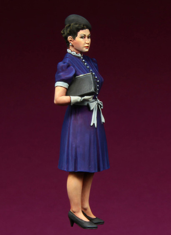 [tuskmodel] 1 35 scale resin model figures kit WW2 European Civilians lady ► Photo 1/1