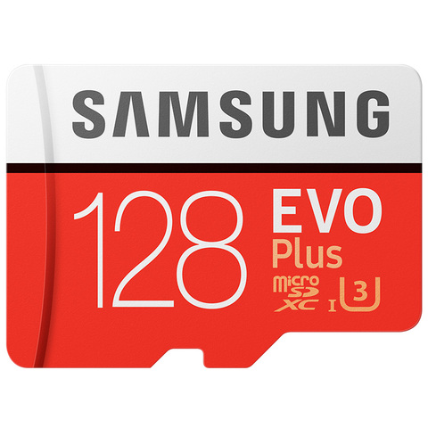 SAMSUNG Original Micro SD card 128 GB u3 Memory Card 128gb EVO Plus sdhc u3 c10 TF Card C10 90MB/S MICROSDXC UHS-1 Free Shipping ► Photo 1/6