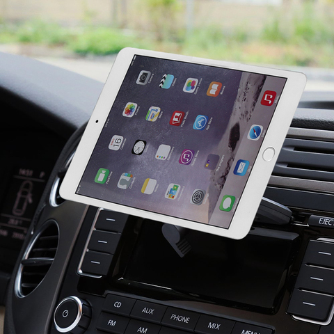 Magnetic Adsorption Tablet Car Holder CD Slot Mount for iPad 2022 / air 2 Tablets Holder Stand for iPad Pro 9.7/10.5 ► Photo 1/6