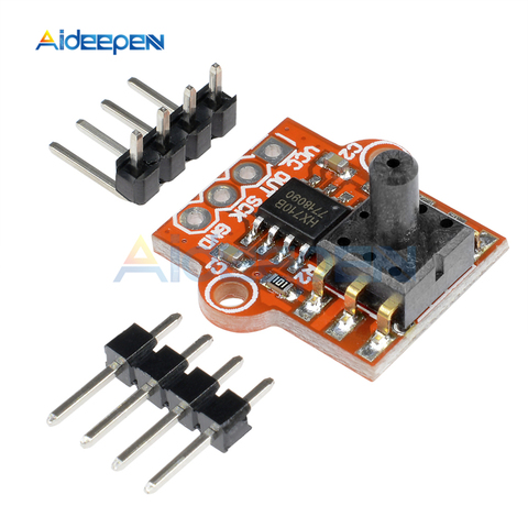 DC 3.3V 5V 0-40KPa Pressure Sensor Module Connect 2.5mm Soft Tube Digital Liquid Water Level Controller Board For Arduino ► Photo 1/6