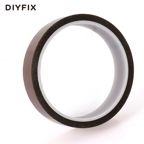 DIYFIX 20MM x 33Meter Heat Resistant High Temperature Polyimide Adhesive Tape Insulation Tape for BGA Electronic Industry ► Photo 1/6