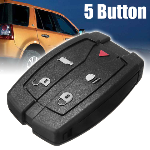 5 Buttons Remote Key Fob Shell Durable Replacement Car Key Case Blade For Land Rover Freelander 2 Ignition System ► Photo 1/6