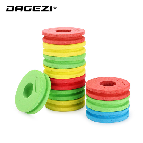 DAGEZI EVA Foam Winding Board Fishing Line Colorful/Yellow Winding Board Pesca Fishing Tackle box Fishing Accessories ► Photo 1/6