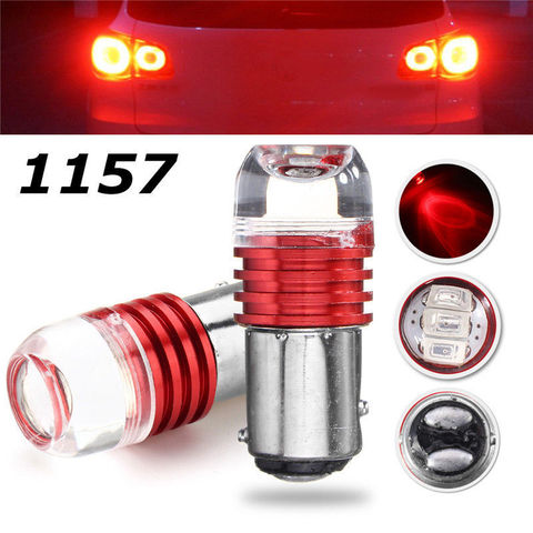 2pcs LED Strobe Flash Light 1157 ba15s bay15d P21W P21/5W Brake Blink Light Lamp Bulb 12V Red White Blue Auto Tail Stop Light ► Photo 1/6