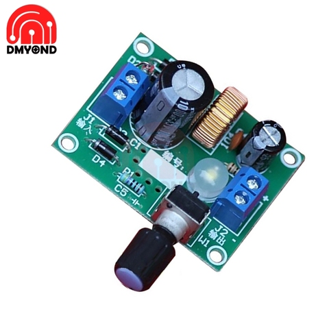 Diy Electronic Module DIY Kit LM2596 Adjustable Voltage Stabilizer Precise Buck Step Down Power Supply Module Board ► Photo 1/6