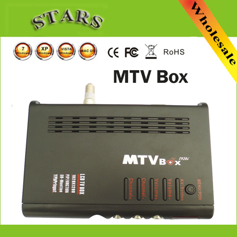 Digital MTV LCD Box Computer To VGA S-Video Analog TV Program Receiver Tuner LCD Monitor PAL NTSC For DVD/PDP/PS2,Dropshipping ► Photo 1/6
