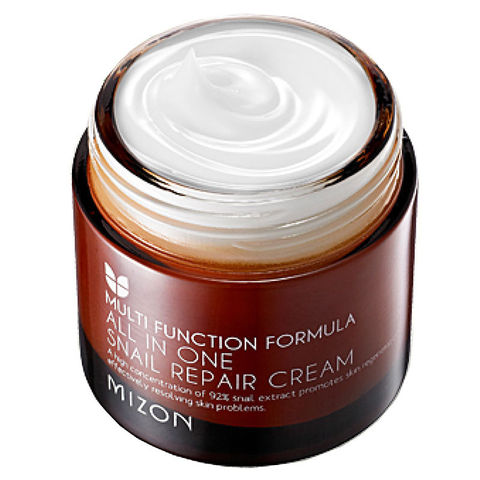 MIZON All In One Snail Repair Cream 75ml Face Cream Treatment Acne Pimples Reduce Scars Moisturizing Anti Wrinkle Face Firming ► Photo 1/4