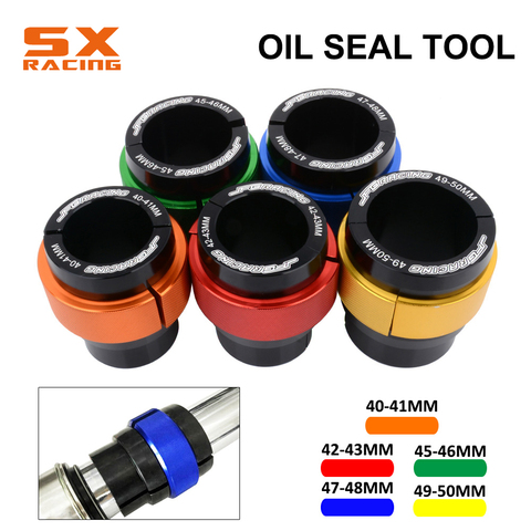 40-50MM CNC Fork Front Shock Absorber Oil Seal Tooling Bushing Driver Install For KTM SX XC EXC XCW XCF XCFW 150 250 350 450 530 ► Photo 1/6