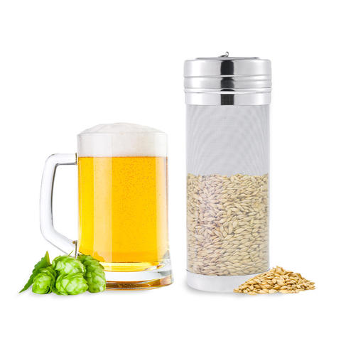 2 Sizes Beer Filter stainless steel 300 Micron Hop Spider Beer Brewing Homemade Home Coffee Dry Hopper Homebrew Accessories ► Photo 1/6