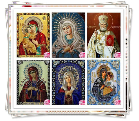 sale 5D Round diamond painting diy diamond painting embroidery cross stitch Home Decor dimond mosaic religious for people gift ► Photo 1/6