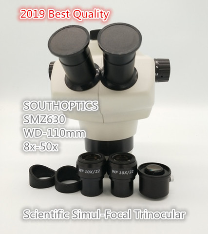 Scientific SMZ630  8x-50x  Simul-Focal Trinocular Zoom stereo microscope /Microscope head /Microscope accessories ► Photo 1/4