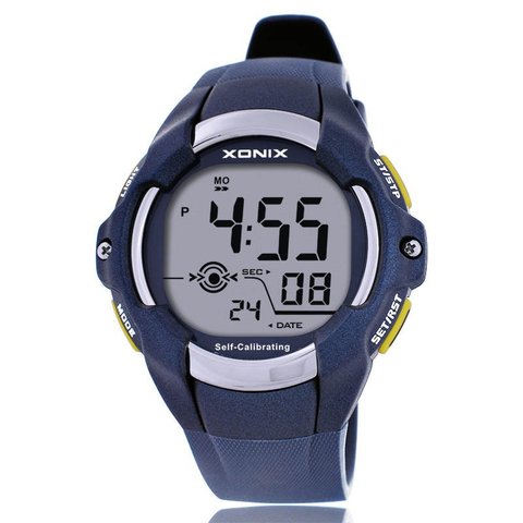 Mens Sports Watch Digital Radio Wave Self Calibrating Waterproof 100m Silicone Strap Multifunction Swim Outdoor Wristwatch CGT ► Photo 1/6