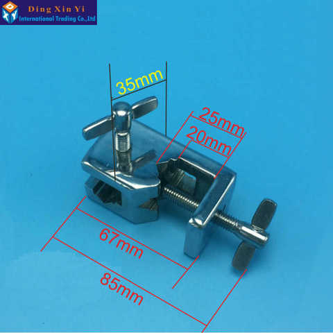 Three-dimensional Right Angle clip Lab Cross clamp Laboratory Metal Grip Supports Laboratory Clamp angular splint ► Photo 1/2
