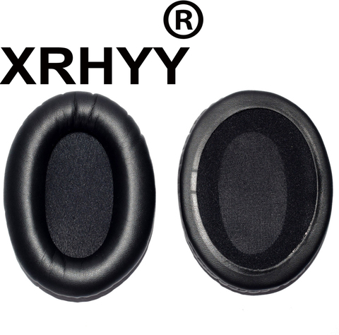 XRHYY Black Replacement Earpad Ear Pad Cushion For Kingston HyperX Cloud II KHX-HSCP-GM headphones ► Photo 1/4