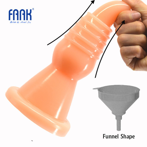 FAAK Big Butt Plug Funnel Shape Anal Plug Screw Thread Dildo Adult Game Anal Trainer Sex Toys for Men Women Prostate Massage - Price history & Review | AliExpress Seller - FAAK FAAK Big Butt Plug Funnel Shape Anal Plug Screw Thread Dildo Adult Game Anal Trainer Sex Toys for Men Women Prostate Massage - Price history & Review | AliExpress Seller - FAAK