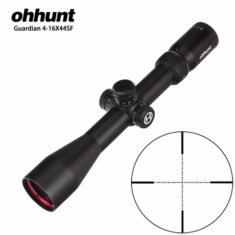 Hunting ohhunt Guardian 4-16X44 SF Rifle Scope 1/2 Half Mil Dot Reticle Side Parallax Turrets Lock Reset Tactical Riflescopes ► Photo 1/6