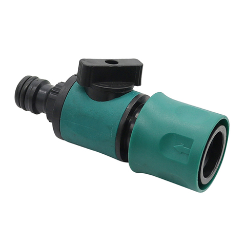 Plastic Valve with Quick Connector Agriculture Garden Watering Prolong Hose Irrigation Pipe Fittings Hose Adapter Switch 1 Pc ► Photo 1/5