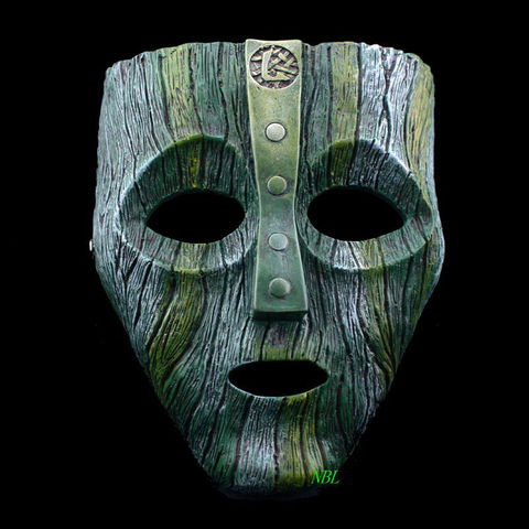 Cameron Diaz Loki Halloween Resin Masks Jim Carrey Venetian  Mask The God of Mischief Masquerade Replica Cosplay Costume Props ► Photo 1/6