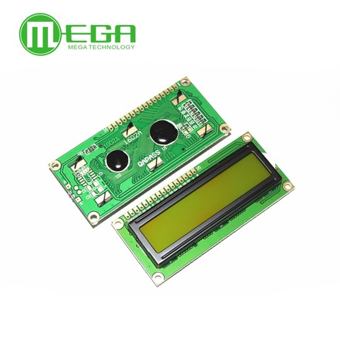 LCD1602 1602 Module Blue/Yellow Green Screen 16x2 Character LCD Display Module ► Photo 1/5