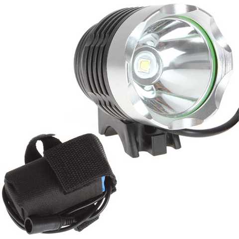 WasaFire New 1800lm XML T6 LED Bicycle Lantern Bike Headlamp HeadLight Flashlight Lights 6400mAh Battery Farol Bike Light ► Photo 1/6