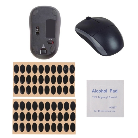 60pcs Mouse Keyboard Foot Stickers Mouse Feet Mouse Skates Pads - For Logitech M215 / M310 / M325 ► Photo 1/6
