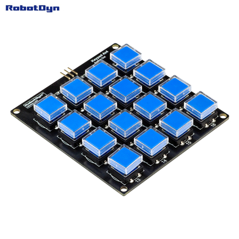 Button Keypad module 4x4. One analog out. Simple connection to Compatible for Arduino, Raspberry, STM. ► Photo 1/5