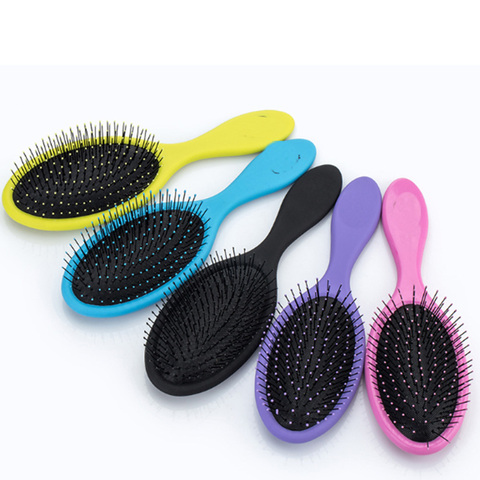 1 PCS Magic Handle Tangle Detangling Comb Shower Hair Brush detangler Salon Styling Tamer exquite cute useful Tool Hot Hairbrush ► Photo 1/6
