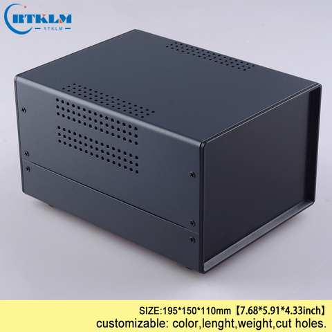 Iron junction box diy enclosure for project box Iron power supply equipment cases custom iron electric enclosure 195*150*110mm ► Photo 1/6