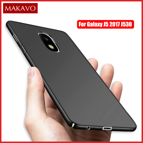 Makavo For Samsung Galaxy J5 17 Case Hard 360 Slim Matte Back Cover Phone Cases For Samsung J5 17 Eu J530f J5 Pro Housing Price History Review Aliexpress Seller