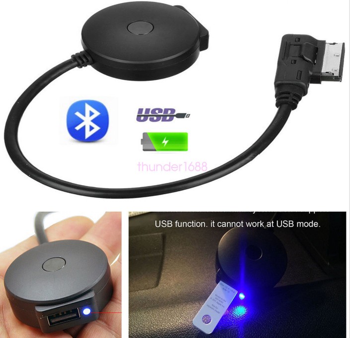 zanger Een goede vriend Imperialisme Wireless Bluetooth music Adapter USB flash Drive Cable MP3 for Audi A3 A4  A5 A6 Q5 Q7 AMI MMI 3G 3G+ VW MDI system - Price history & Review |  AliExpress Seller -