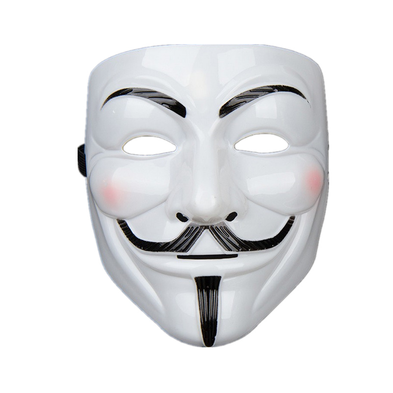 New Gold 1-10 Guy Fawkes Anonymous Face Masks Hacker V For Vendetta Fancy Dress 