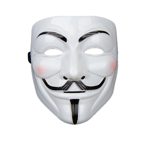 Party Masks V for Vendetta Mask Anonymous Guy Fawkes Fancy Dress Adult Costume Accessory Party Cosplay Masks ► Photo 1/5