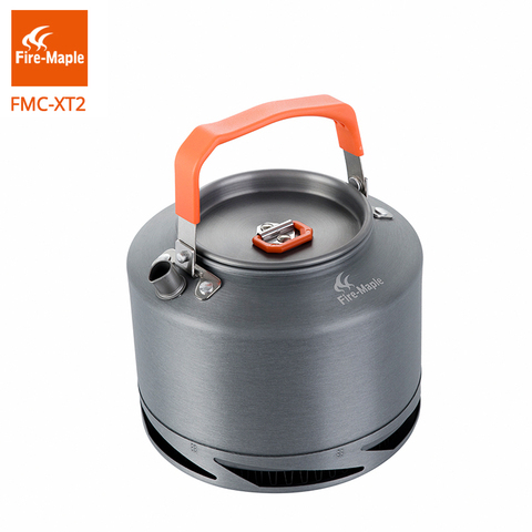 Fire Maple Hiking Kettle Outdoor Camping Cookware Heat Exchange Pinic Kettle Tea Coffee Pot 1.5L With Filter FMC-XT2 ► Photo 1/6