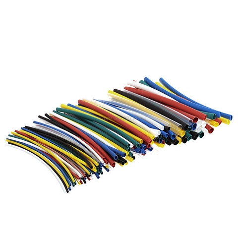 140 Pcs Car Tube Heat Tubing Tubing For Electrical Cable Wrap Polyolefin Sleeve Insulation Materials Elements ► Photo 1/6