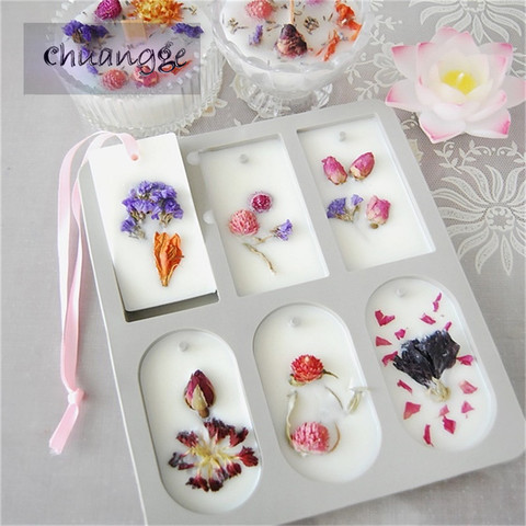 DIY Aromatherapy Wax Silicone Mold Super Popular Personalized Gifts Flower Ornaments Wax Mold Soap Candle Mold DIY Clay Crafts ► Photo 1/6
