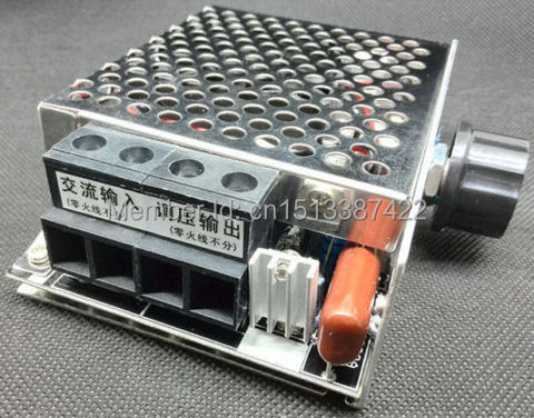 10000W AC110V 220V 75A SCR Voltage Regulator Speed Controller Dimmer Thermostat  ► Photo 1/5