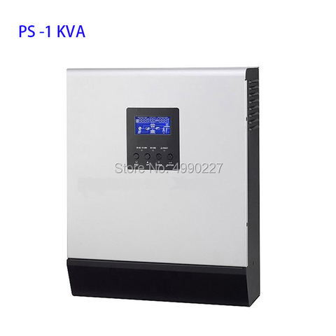 1KVA Pure Sine Wave Hybrid Solar Inverter 12V DC 220V/230V/240VAC 50HZ60HZ Built-in PWM 50A Solar Charge Controller for Home Use ► Photo 1/6