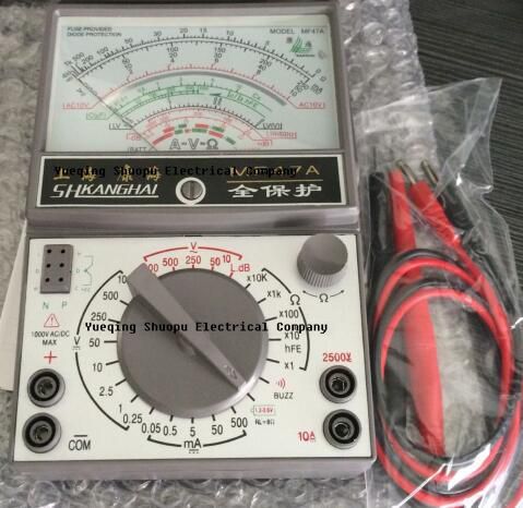 MF47A Electrical AC DC Volt Ammeter Analog Multimeter Multitester ampere volt ohm Capacitance meter free shipping ► Photo 1/1