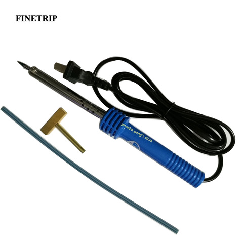220V 40W Soldering Iron Welding Gun Tool for pixel tool with Copper Solder T-head Rubber strip for LCD Pixel Repair Ribbon Cable ► Photo 1/6