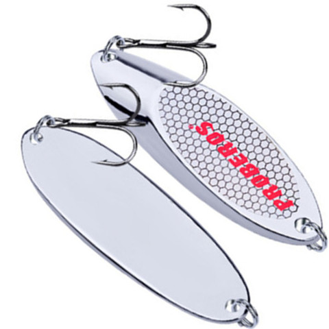 1pcs High Quality Metal 3g-60g Sequined Spoon Fishing Lure Silver Hard Wobbler Crankbait Carp Pesca Fishing Tackle ► Photo 1/6