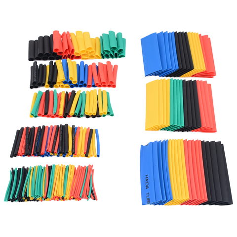 328Pcs Polyolefin Assorted Heat Shrink Tubing Insulation Shrinkable Tube Wrap Wire Cable Sleeving Kit 5 Colors ► Photo 1/1