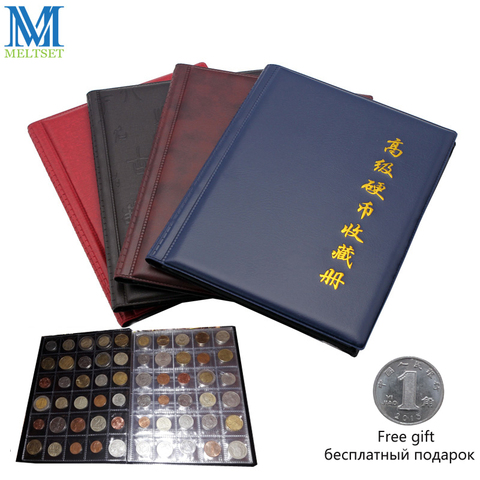 1PC Commemorative Coin Collection Book 10 Pages 250 Units Coin Album Collection Coin Holders Multi-Color ► Photo 1/6