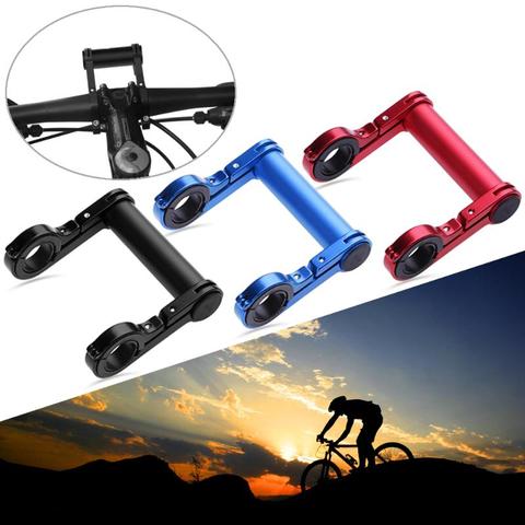Bicycle Handlebar Extender Clamp Mount Carbon Tube Aluminum Alloy Mount MTB Bike Cycling Headlight Support Rack Accessories ► Photo 1/6