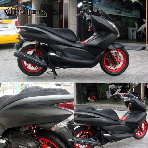Matte Black Vinyl Car Wrap Car Motorcycle Scooter DIY Styling Adhesive Film Sheet With Air Bubble Free Sticker ► Photo 1/6