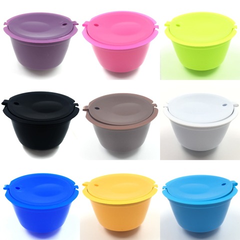 1Pcs 13 Colors Reusable Dolce Gusto Coffee Capsule,Plastic Refillable Compatible Dolce Gusto Coffee Filter Baskets Capsules ► Photo 1/3